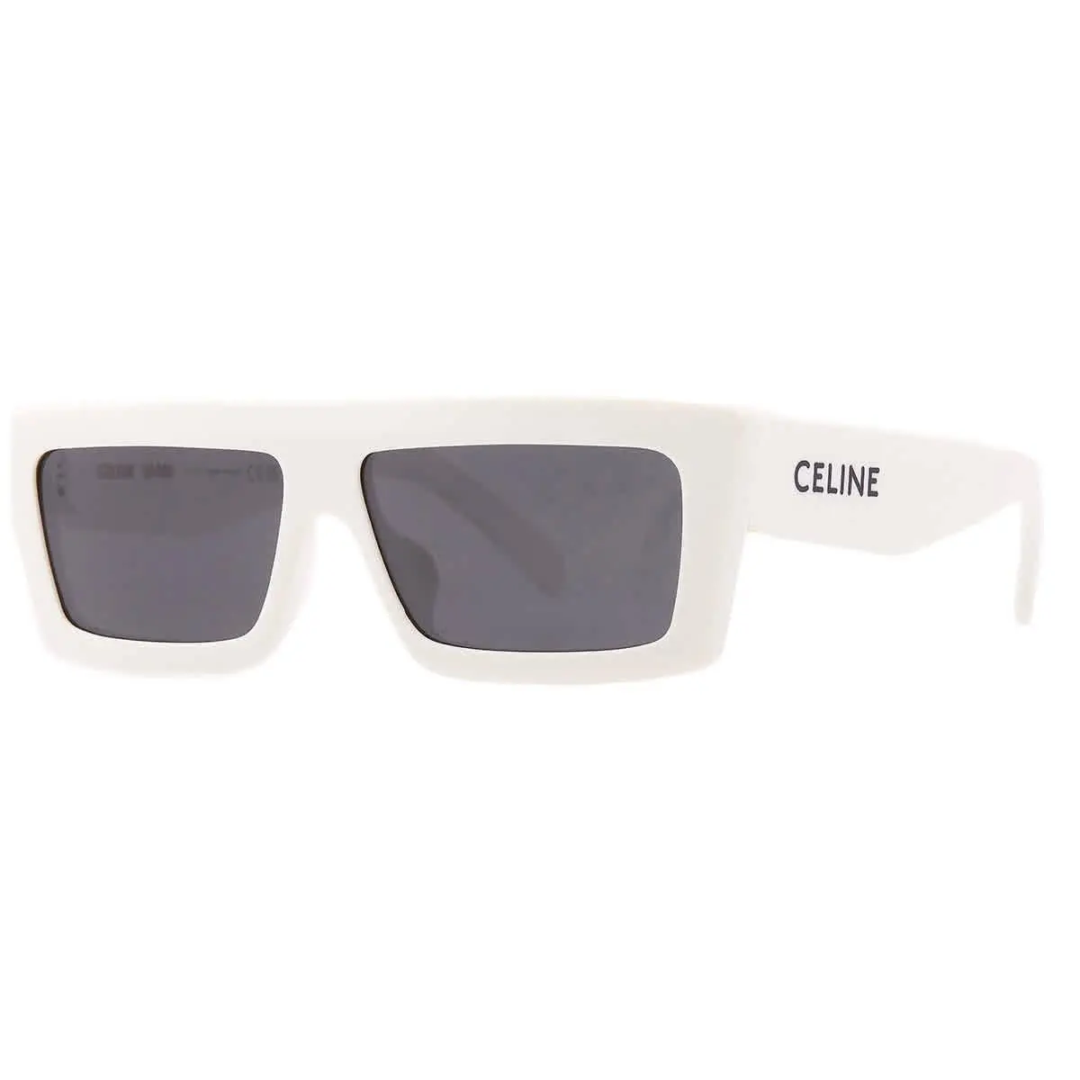 Celine Monochroms Smoke Browline Unisex Sunglasses CL40214U 25A 57