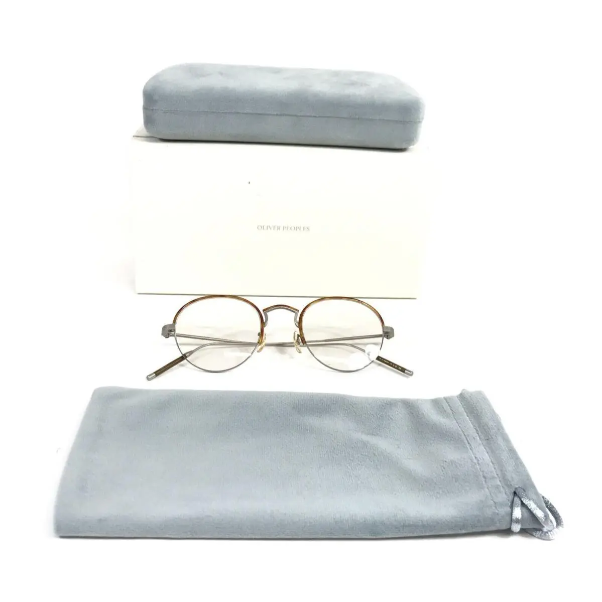 x Takumi Eyeglasses Frames OV1290T 5036 TK-6 Silver 47-22-145 by Oliver Peoples