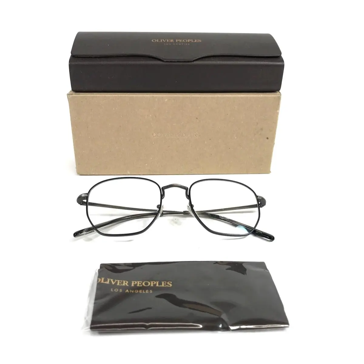 Oliver Peoples Eyeglasses Frames OV1331 5321 Kierney Black Gray Square 51-20-145