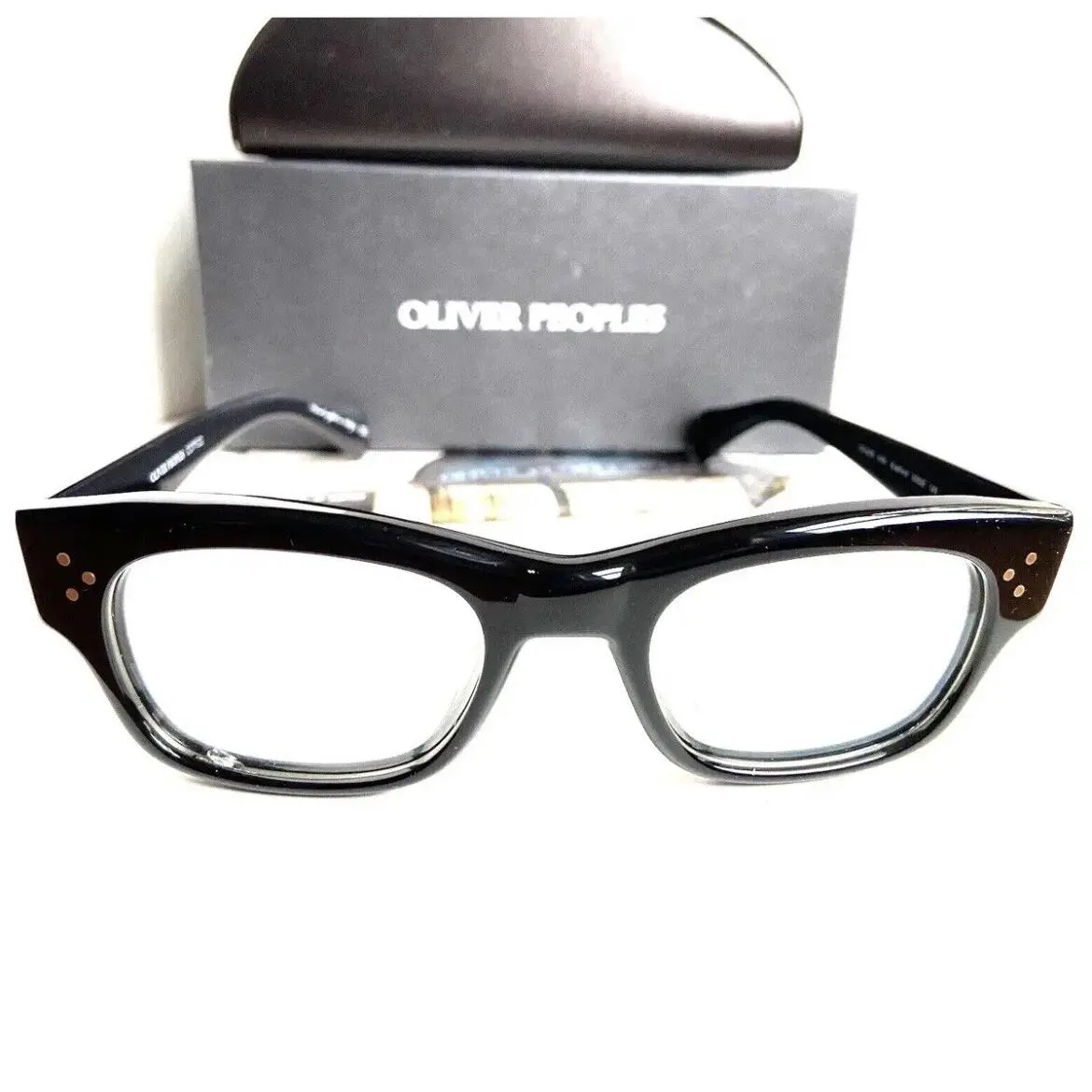 Oliver Peoples OV 5229 1005 Bradford Black 50mm Men Women Eyeglasses Frame