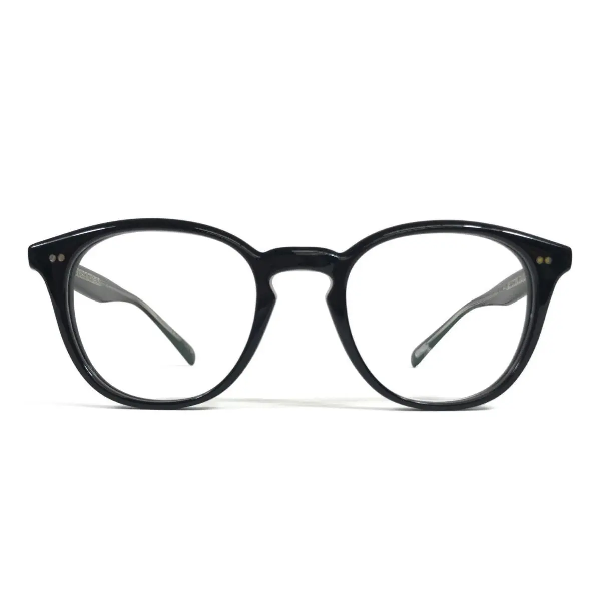 Eyeglasses Frame OV5454U 1492 Desmon Black Silver Round 50-21-145 by Oliver Peoples