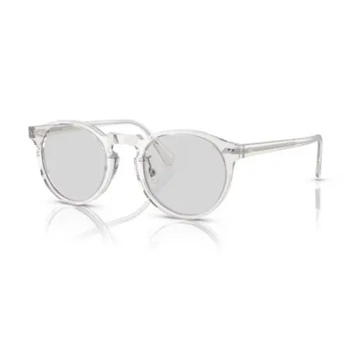 Oliver Peoples 0OV5186F 1757 Gravel 50mm Round Men`s Eyeglasses