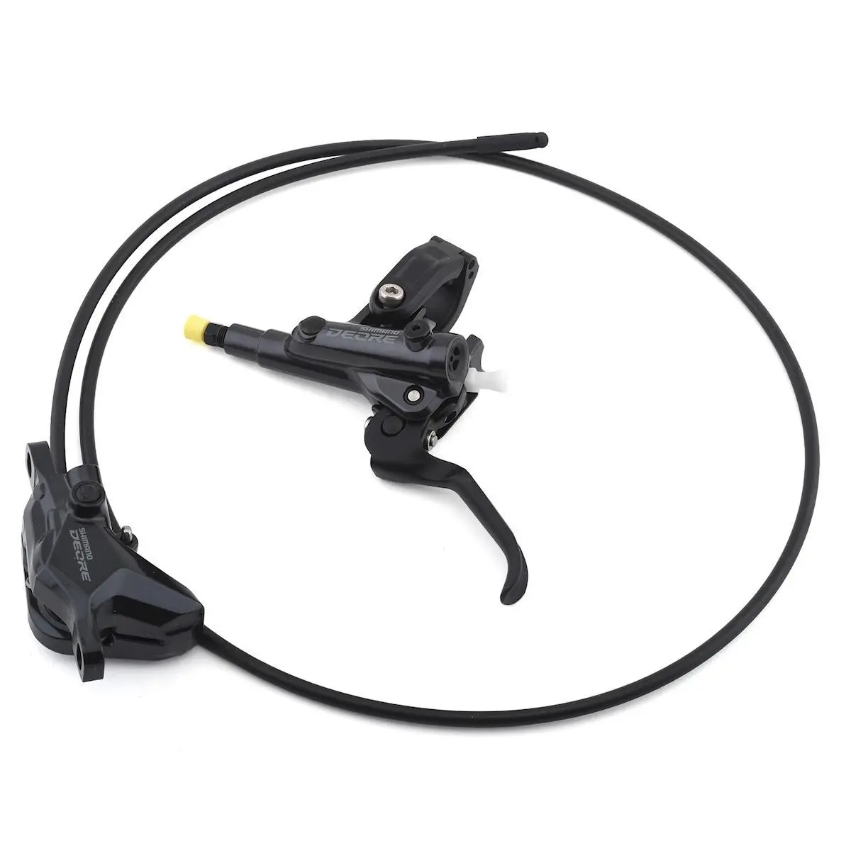 Shimano Deore M6100 2-Piston Hydraulic Disc Brake Set Black Metal Pad