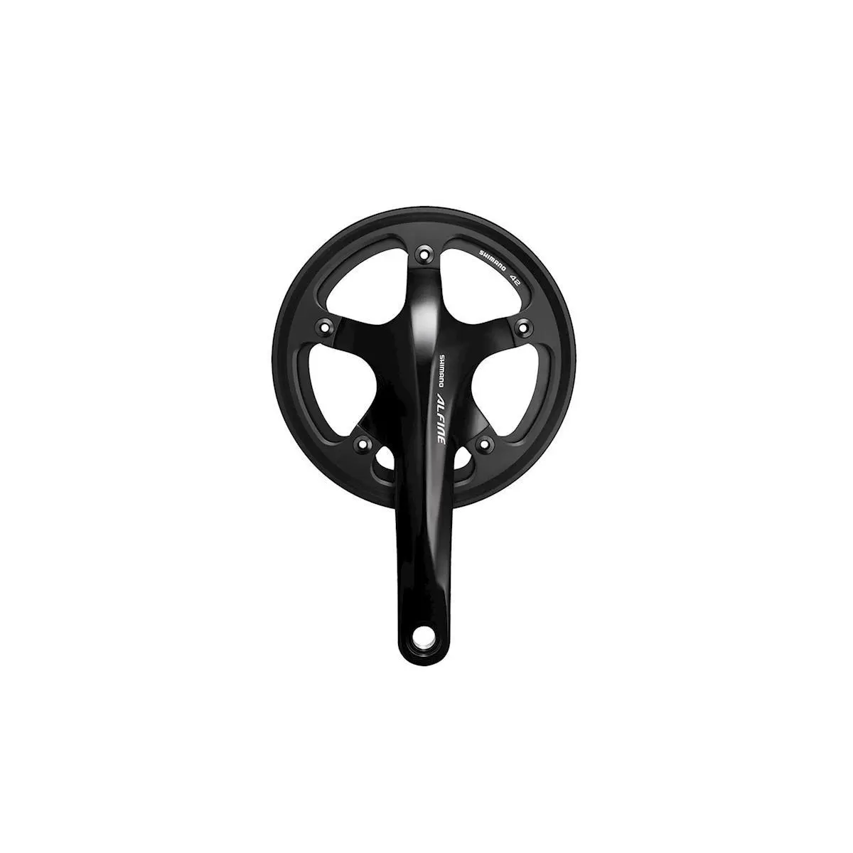 Shimano FC-S501 Alfine Crankset Black 8 Speed
