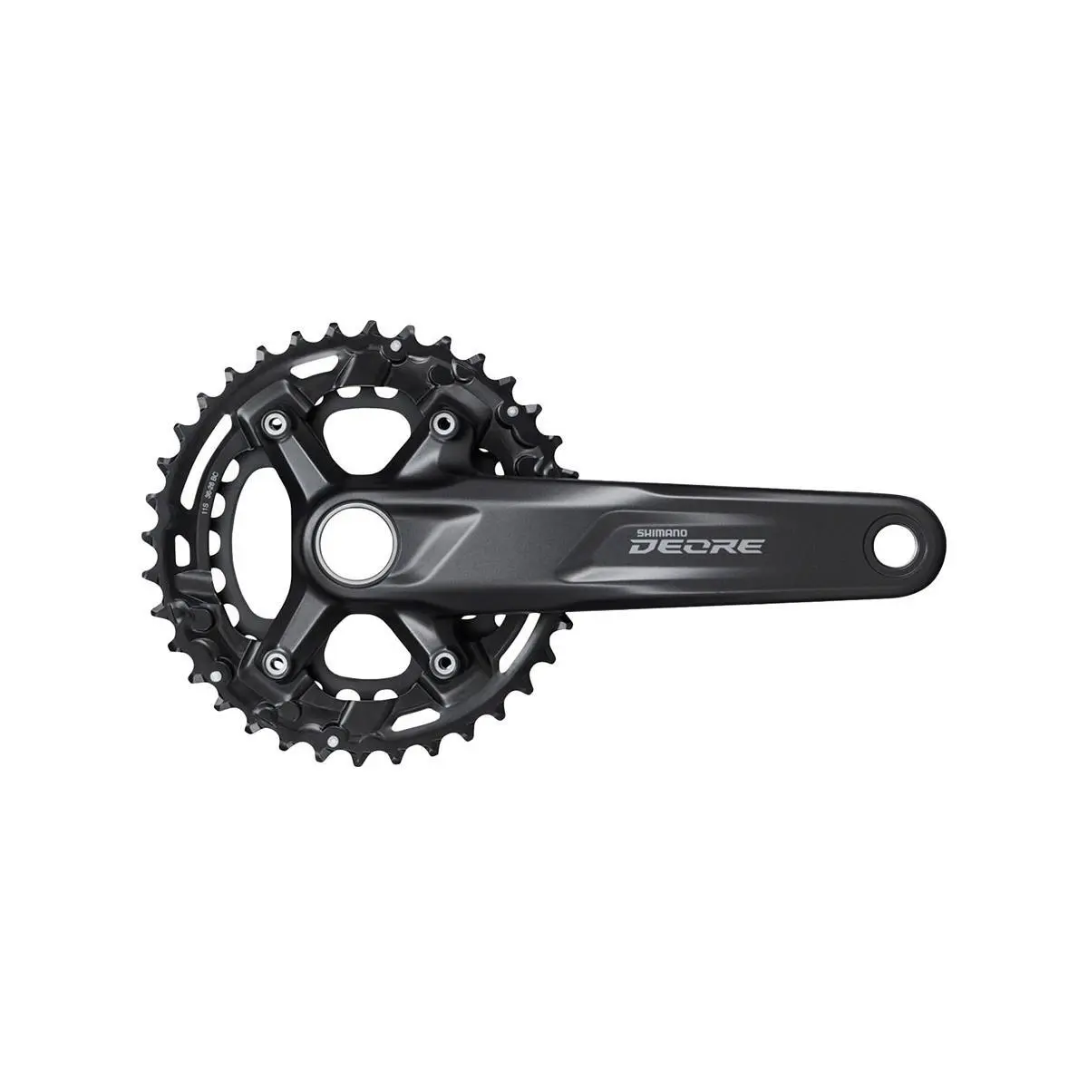 Shimano Deore M5100 Crankset w/ Chainrings 2 x 11 Speed 51.8mm Chainline