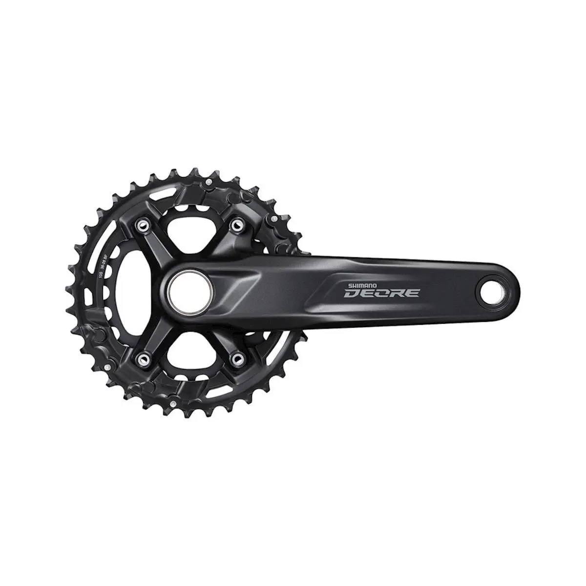 Shimano Deore M4100 Crankset w/ Chainrings 2 x 10 Speed