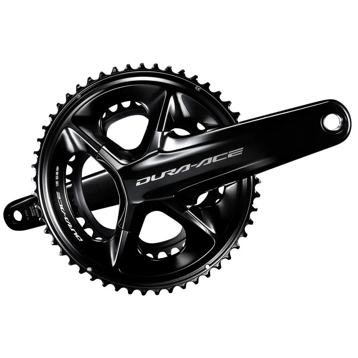 Shimano Dura-ace FC-R9200 Crankset Black 2 x 12 Speed Hollowtech II