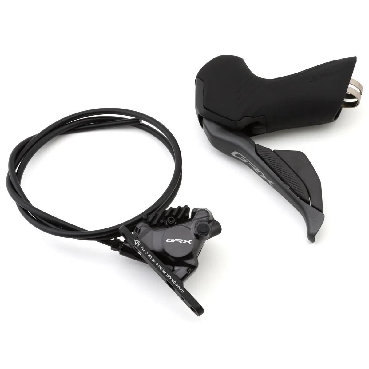 Shimano Grx Di2 ST-RX825 Hydraulic Disc Brake/shift Lever Black Flat Mount