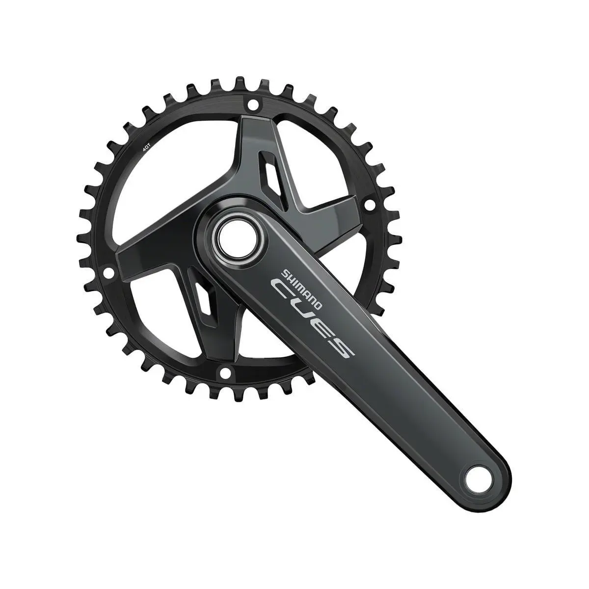 Shimano Cues FC-U8000-1 Crankset Black 1 x 9/10/11-Speed