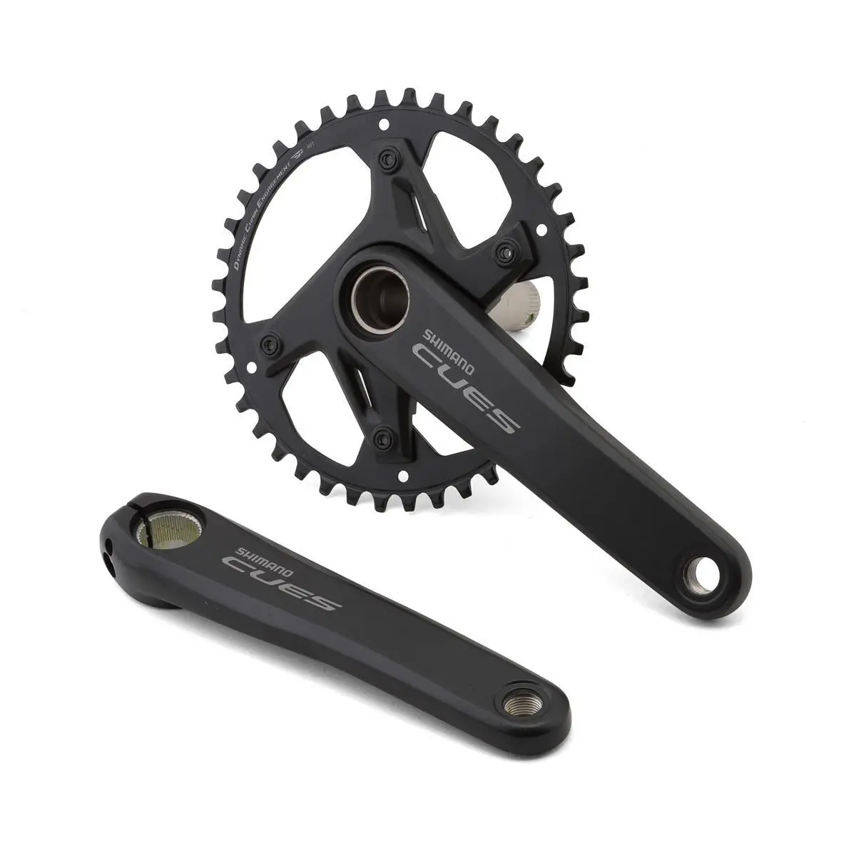 Shimano Cues FC-U6040-1 Crankset W/chainring Black 1 x 9/10/11 Speed