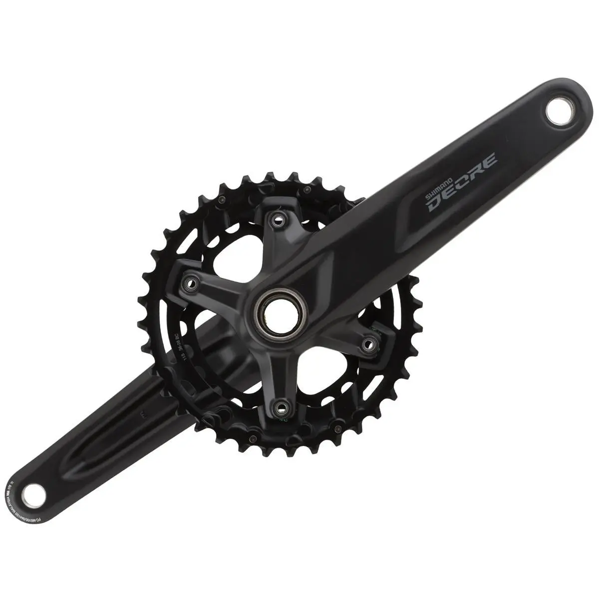 Shimano Deore M5100 Crankset w/ Chainrings 2 x 11 Speed 48.8mm Chainline