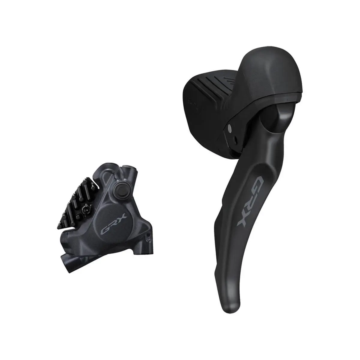Shimano Grx ST-RX610 Brake/shift Lever Kit Black Flat Mount