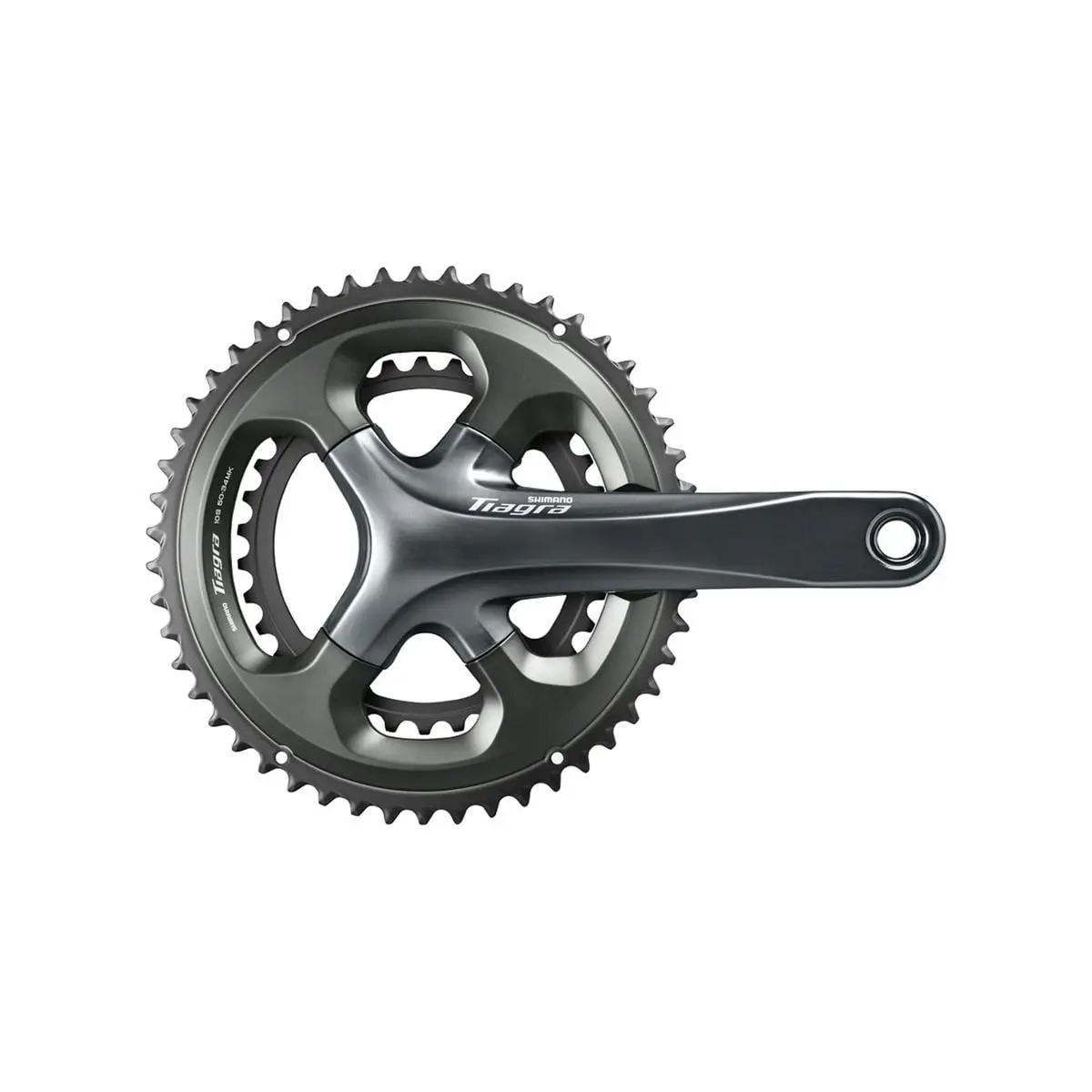 Shimano Tiagra 4700 Crankset Grey 2 x 10 Speed Hollowtech II