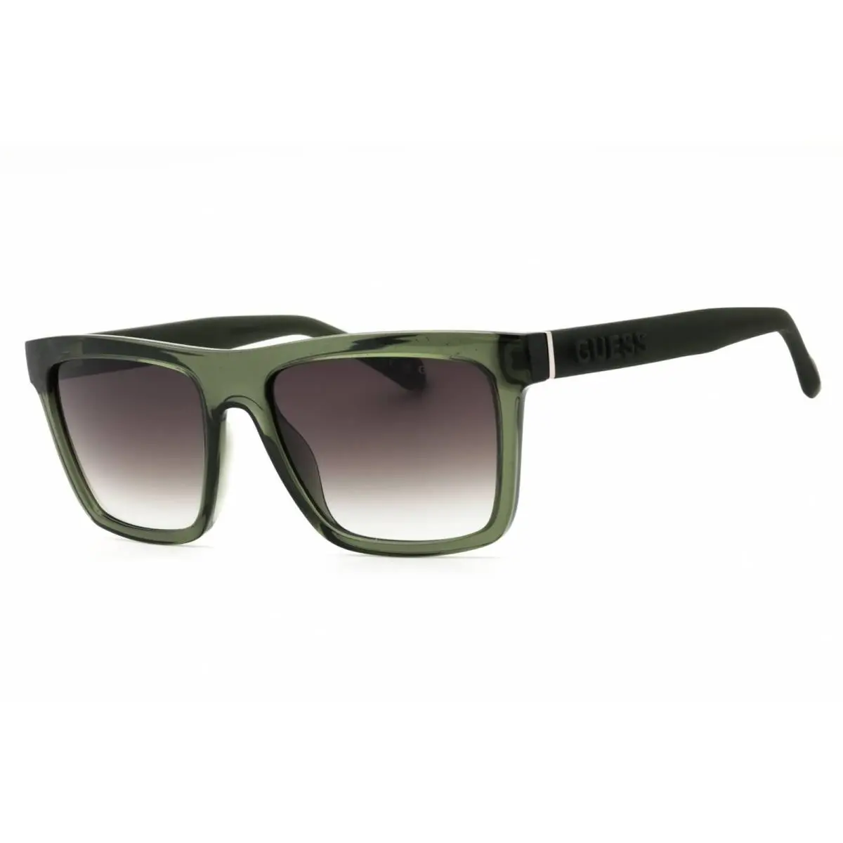 Guess Men`s Sunglasses Dark Green/black Acetate Full Rim Frame GU00172 98P