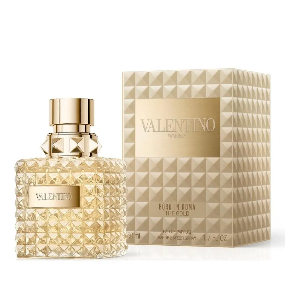 Valentino Donna Born In Roma The Gold 3.4oz Edp For Women Box