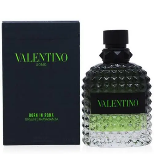 Born in Roma Green Stravaganza Men Edt Spray 3.4 oz by Valentino