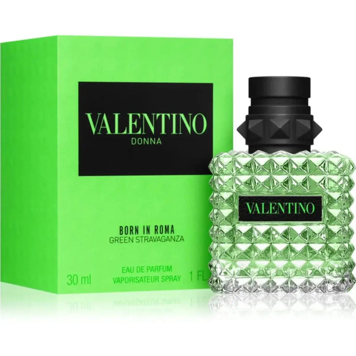 Donna Born In Roma Green Stravaganza Eau De Parfum Spray - 1 FL OZ / 3 by Valentino