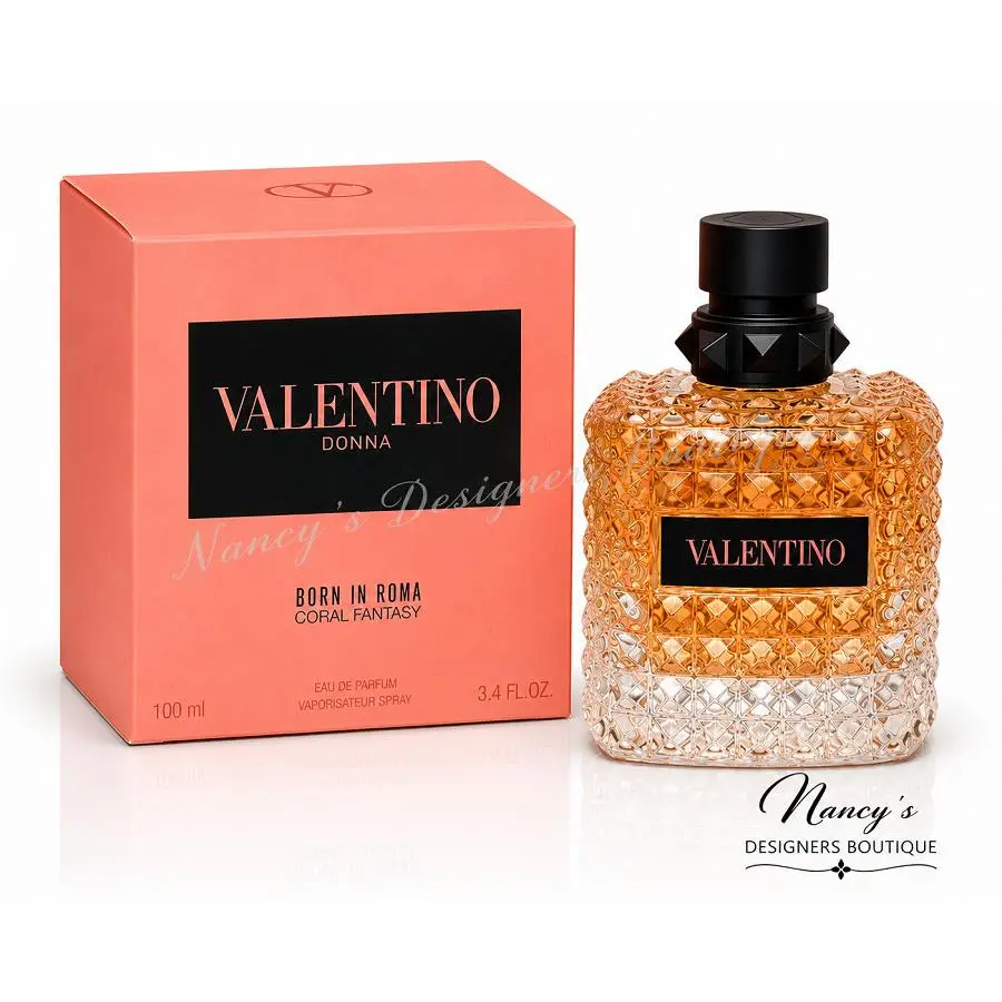 Tester Valentino Donna Born In Roma Coral Fantasy Edp 3.4 oz Women Perfume