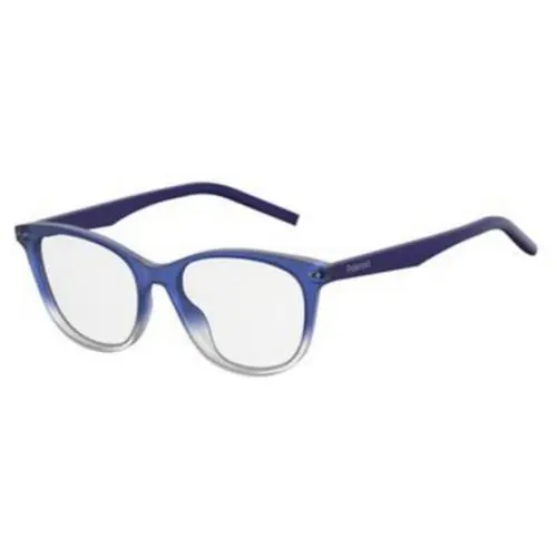 Polaroid Eyeglasses Pld D313 Matte Blue Matte Clear 51-17-145 PLDD313-PJP-51MM