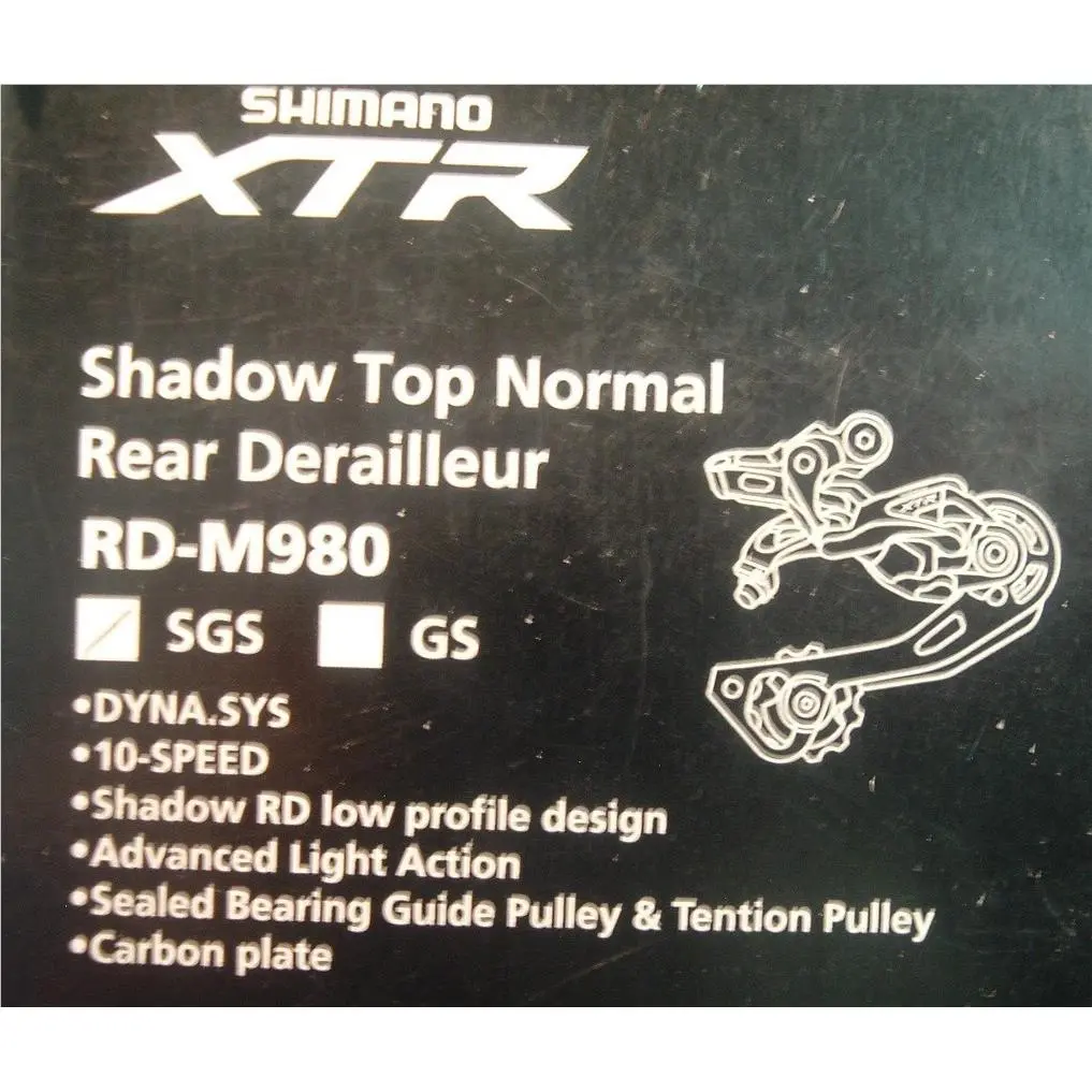 Shimano  - XTR - XTR - RD-M980 - Black (UPC: 689228430044) 8