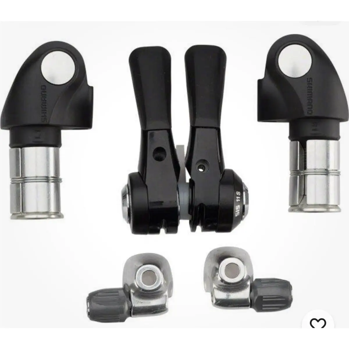 Shimano Dura-ace SL-BSR1 Shifter 3/2x11S Friction/index Black Nos