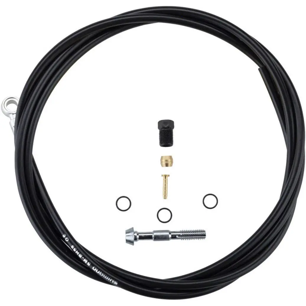 Shimano SM-BH59-SB Low Pressure Disc Brake Hose Kit - Normal Silver Banjo Calipe