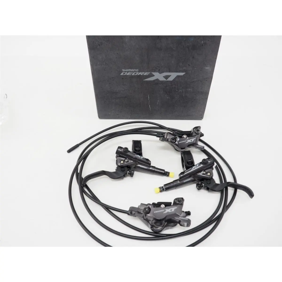 Shimano XT BL-M8100 BR-M8120 Mountain Bike Disc Brake Set Front Rear
