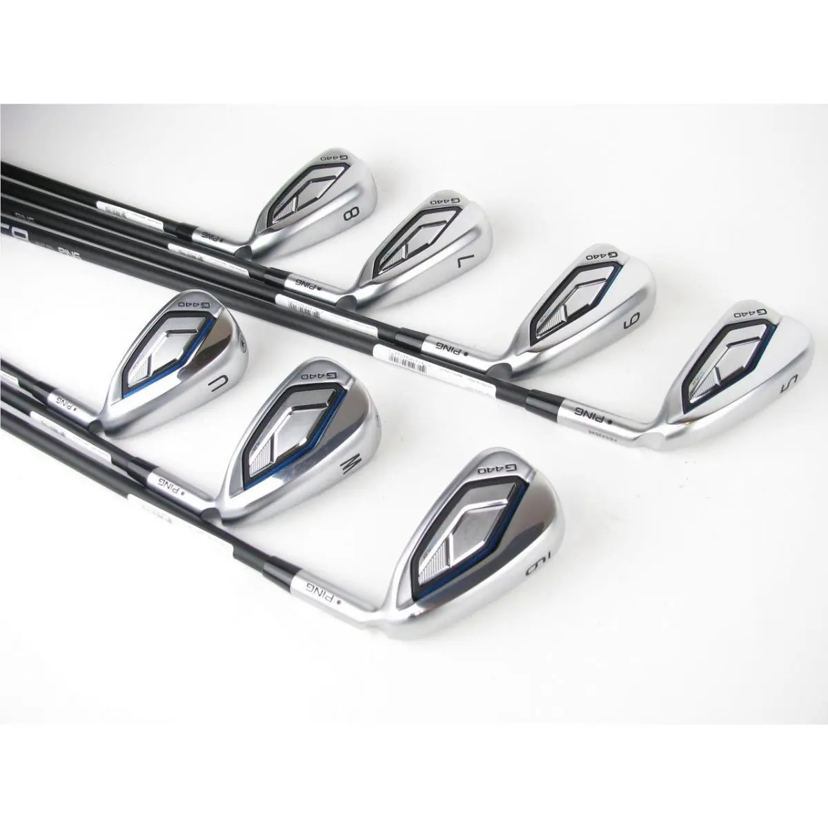 Ping G440 Black Dot Iron Set 5-PW+GW Graphite Alta CB SR Senior +1/2