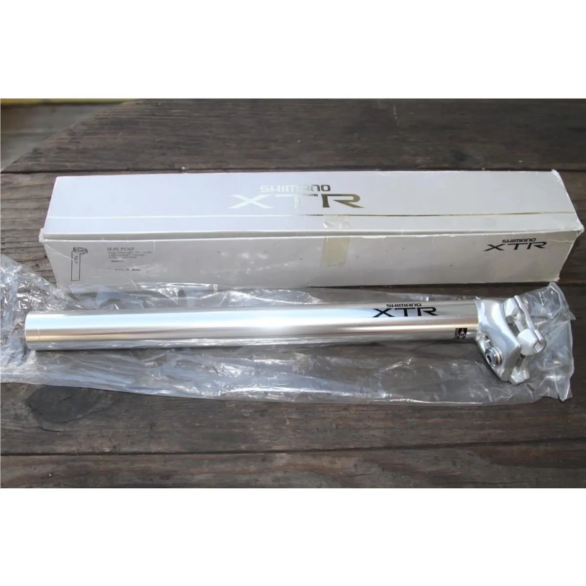 Shimano Xtr SP-M910 Seatpost 27.2mm Silver 330mm Length M910 Easton Nos