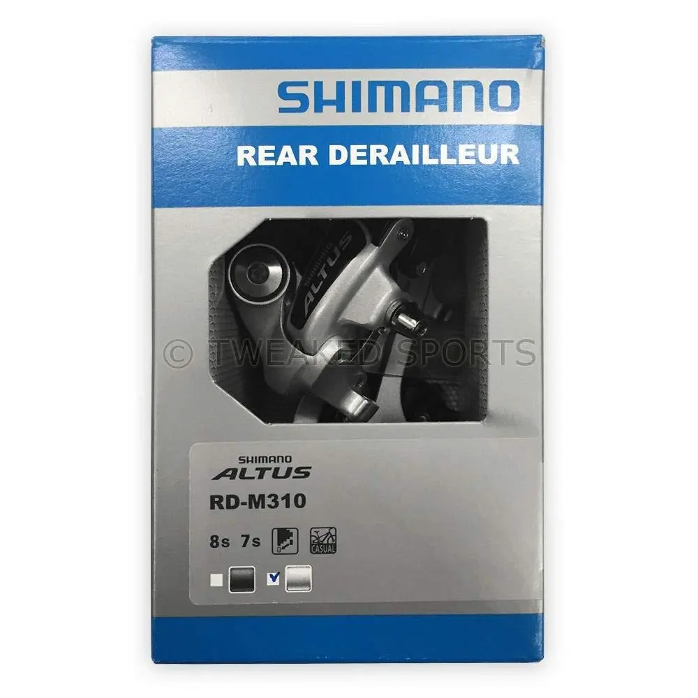 Shimano Altus 7/8 Speed Rear Derailleur Silver 7/8 Speed Repair Part Bike Mechanism