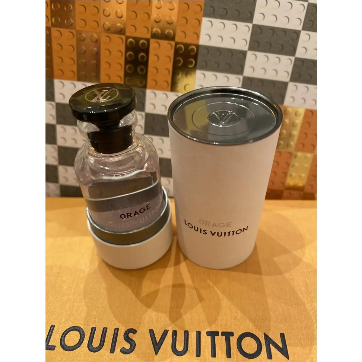 Louis Vuitton Orage Edp Men’s Travel Miniature Bottle Perfume Size 10 ML