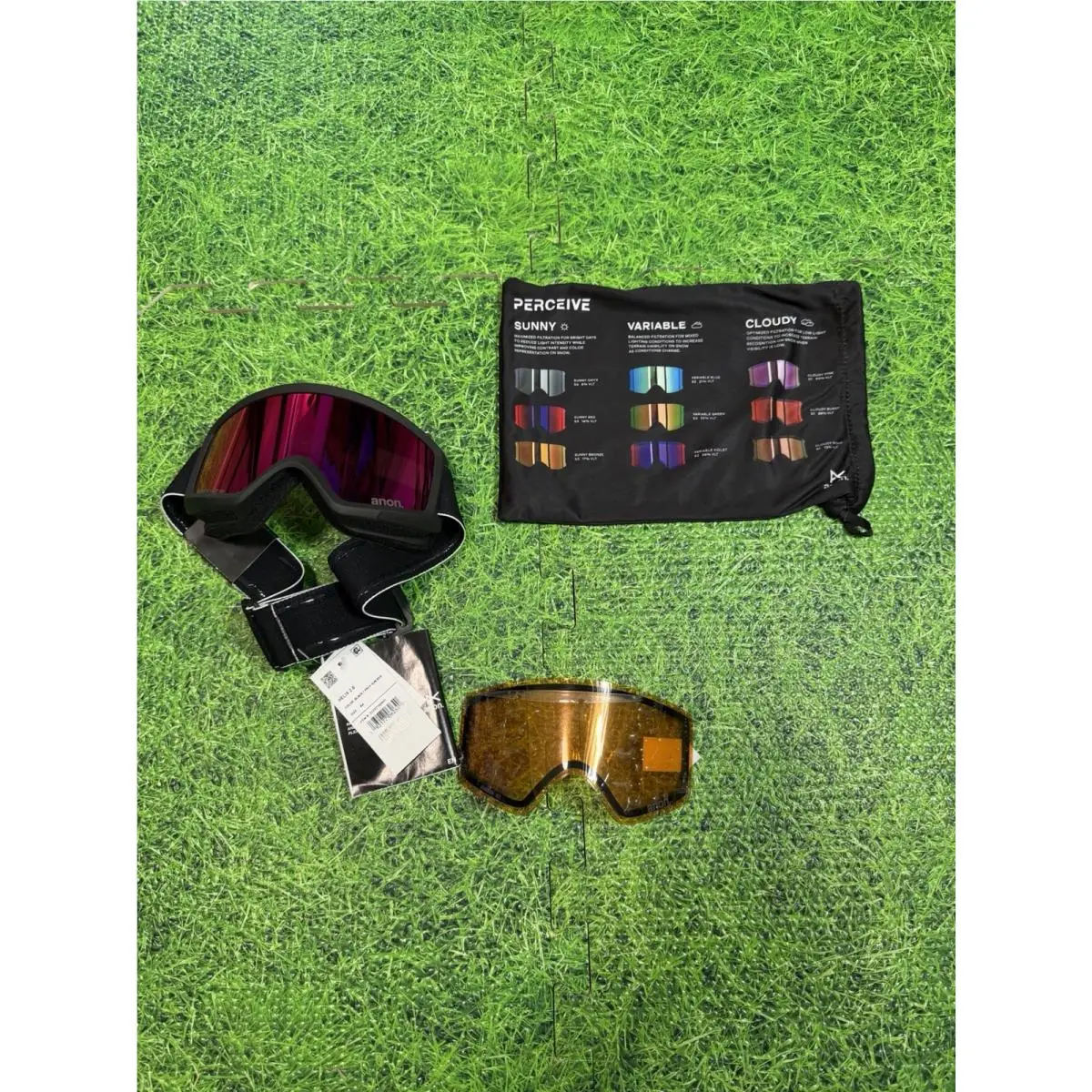 Anon Helix 2.0 - Ski / Snowboard Goggles W/bonus Lens