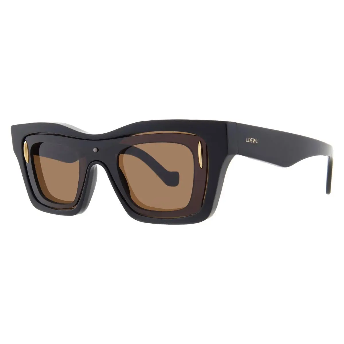 Brown Cat Eye Men`s Sunglasses LW40169I 01E 54 LW40169I 01E 54 by Loewe