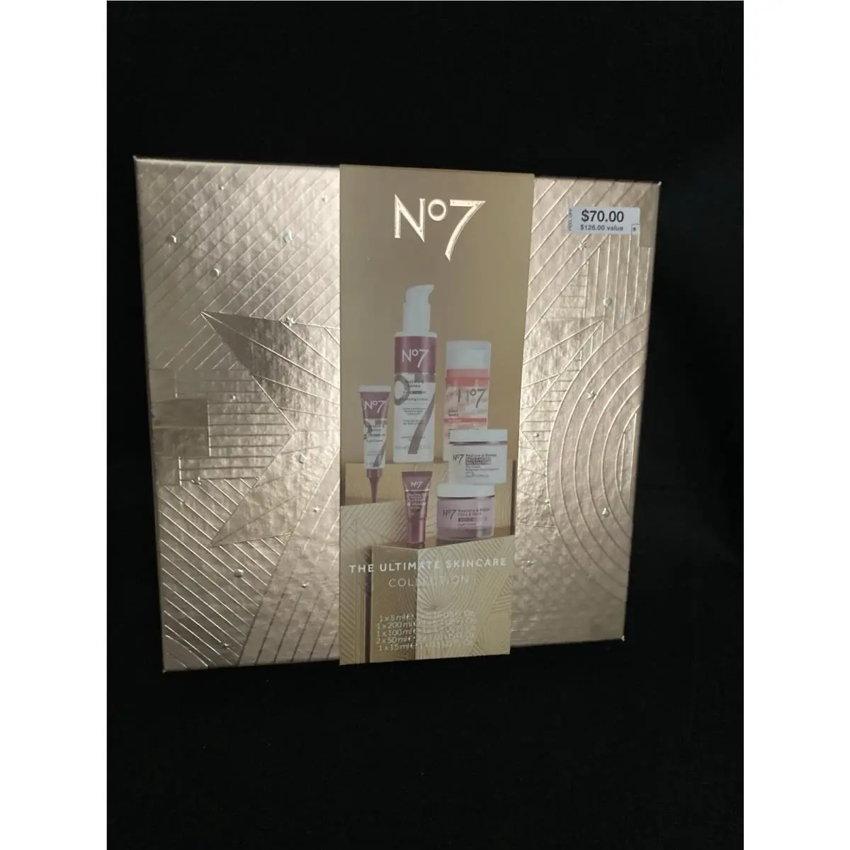 No 7 The Ultimate Skincare Collection Gift Set 6 Pieces Exp. 02/27 by No7