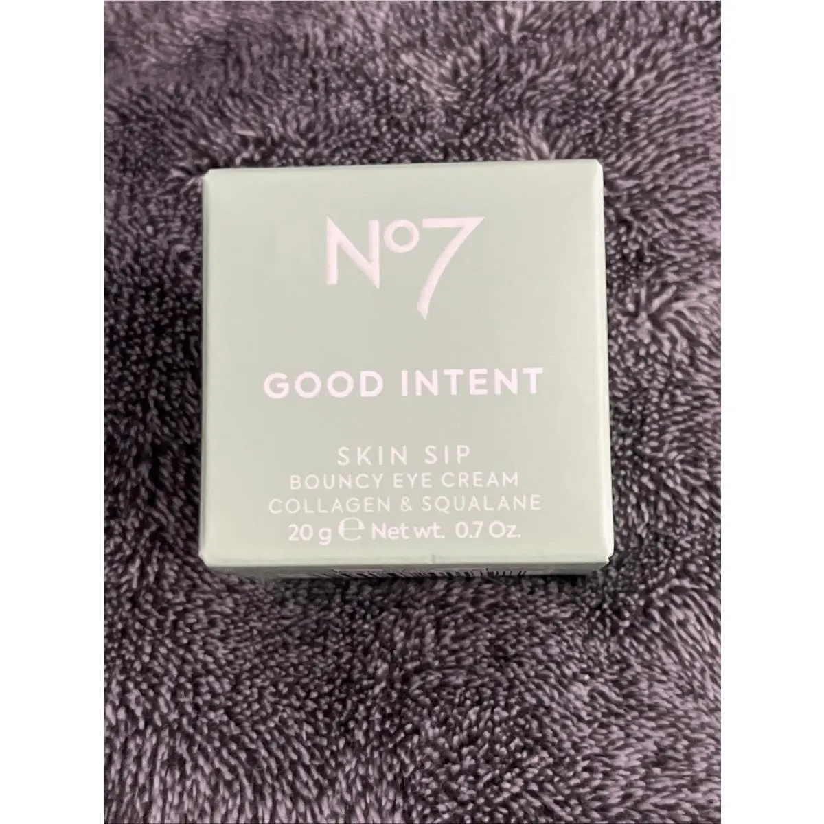 2 NO7 Good Intent Skin Sip Bouncy Eye Cream Collagen Squaline 0.7 OZ by No7