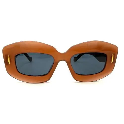 LW40114I LW 40114I 66A Chestnut Sunglasses 49-19-140 by Loewe