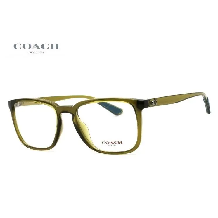Coach HC6212U 5760 Transparent Green Eyeglass Frames 54-18-145 Demo Lens