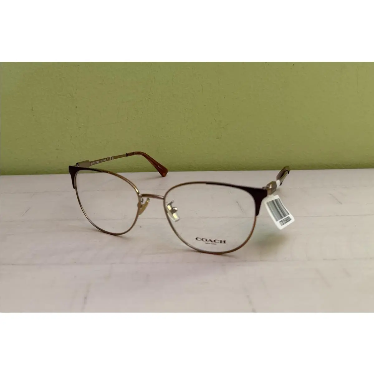 Coach HC5148 9419 Women’s Cat Eye Full Rim Metal Frames Rose Gold 54-17-140