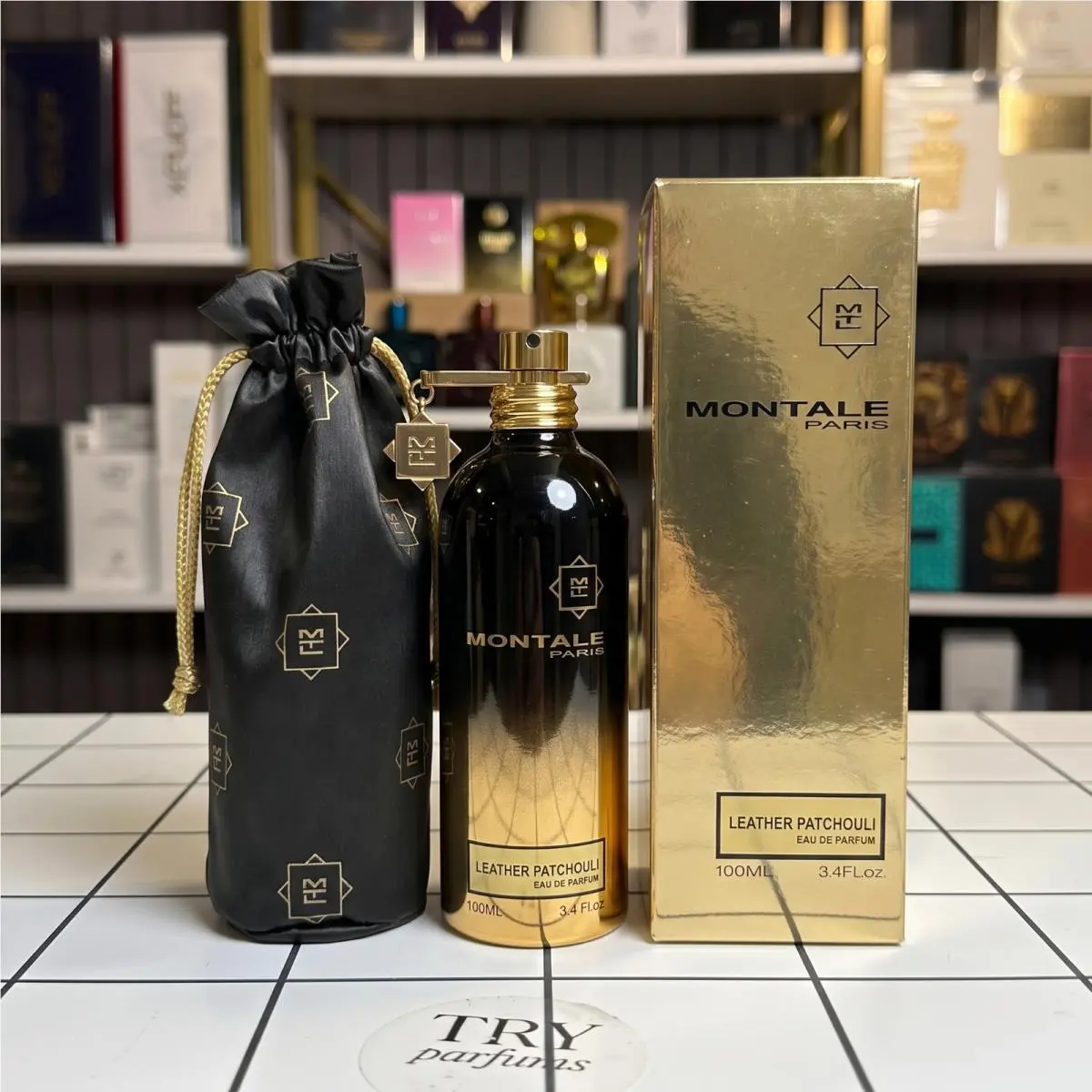 Montale Leather Patchouli Edp Spray 100ML 3.4OZ