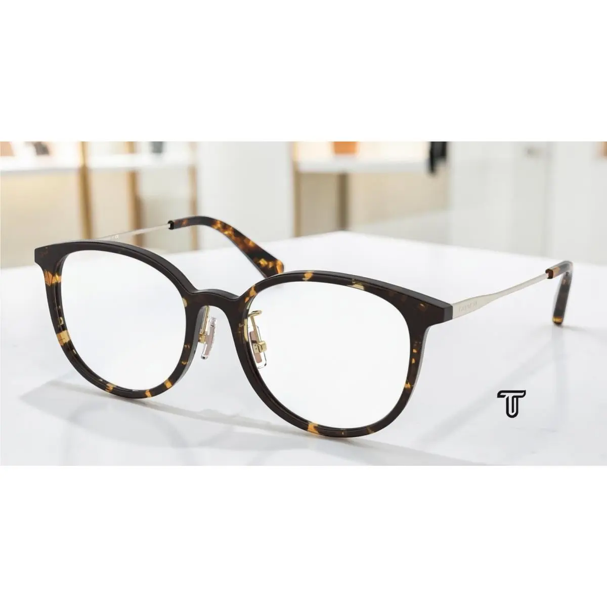 Coach HC6160D 5120 Dark Tortoise Demo Lens 53 mm Women`s Eyeglasses