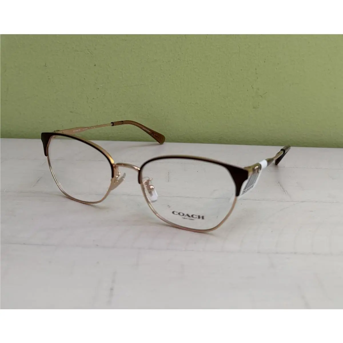 Coach Women’s Eyeglass Frames HC5169 9331 Rose Gold Nutmeg Cat Eye 54-18-140
