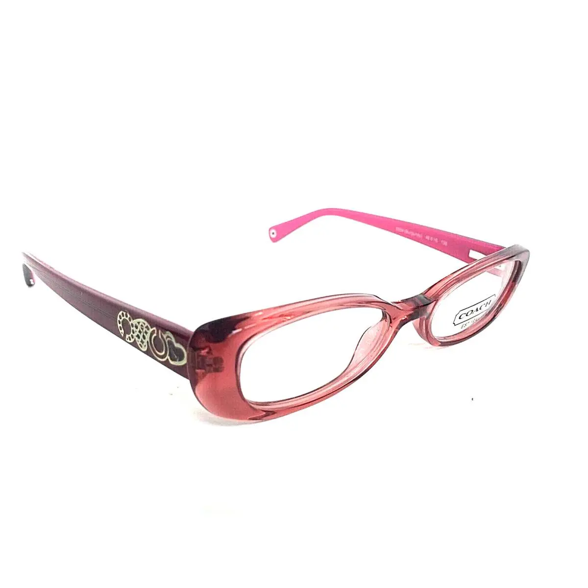 Coach HC 6016 Saige 5054 Rx Pink 46mm Girl Junior Eyeglasses Frames