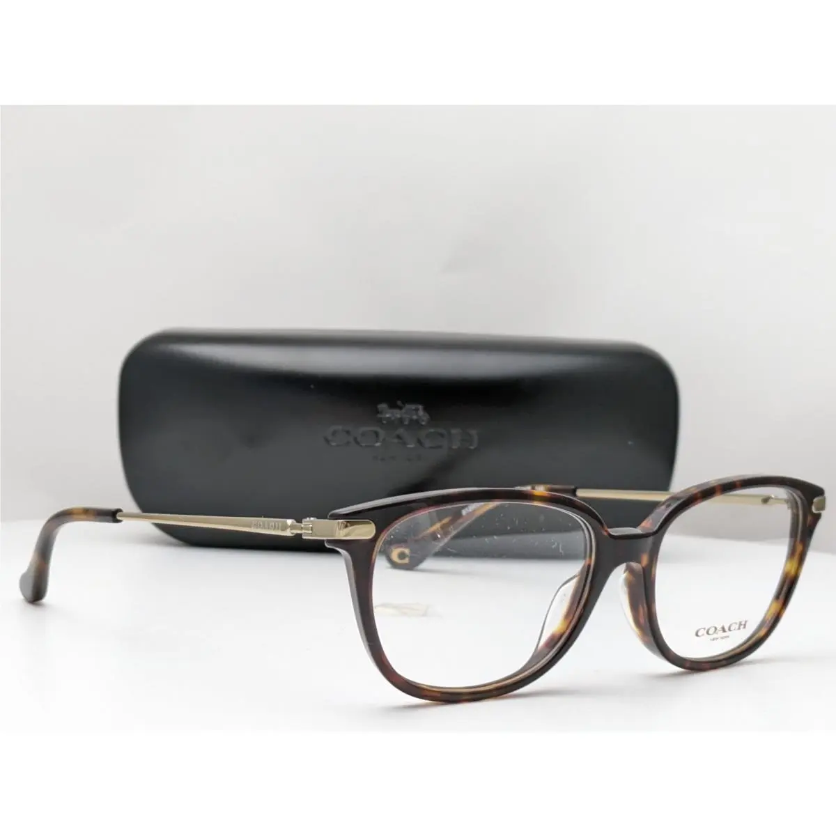 Coach HC6185 5120 Dark Tortoise Women`s Eyeglasses Frames 52-16-140