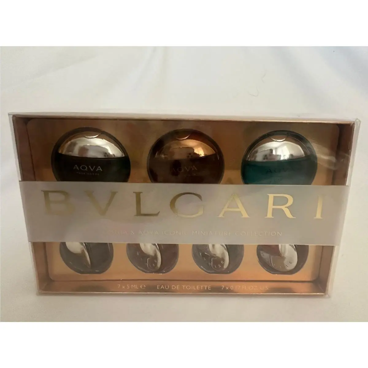 Bvlgari 3 Aqua 4 Omnia Collection Read Description