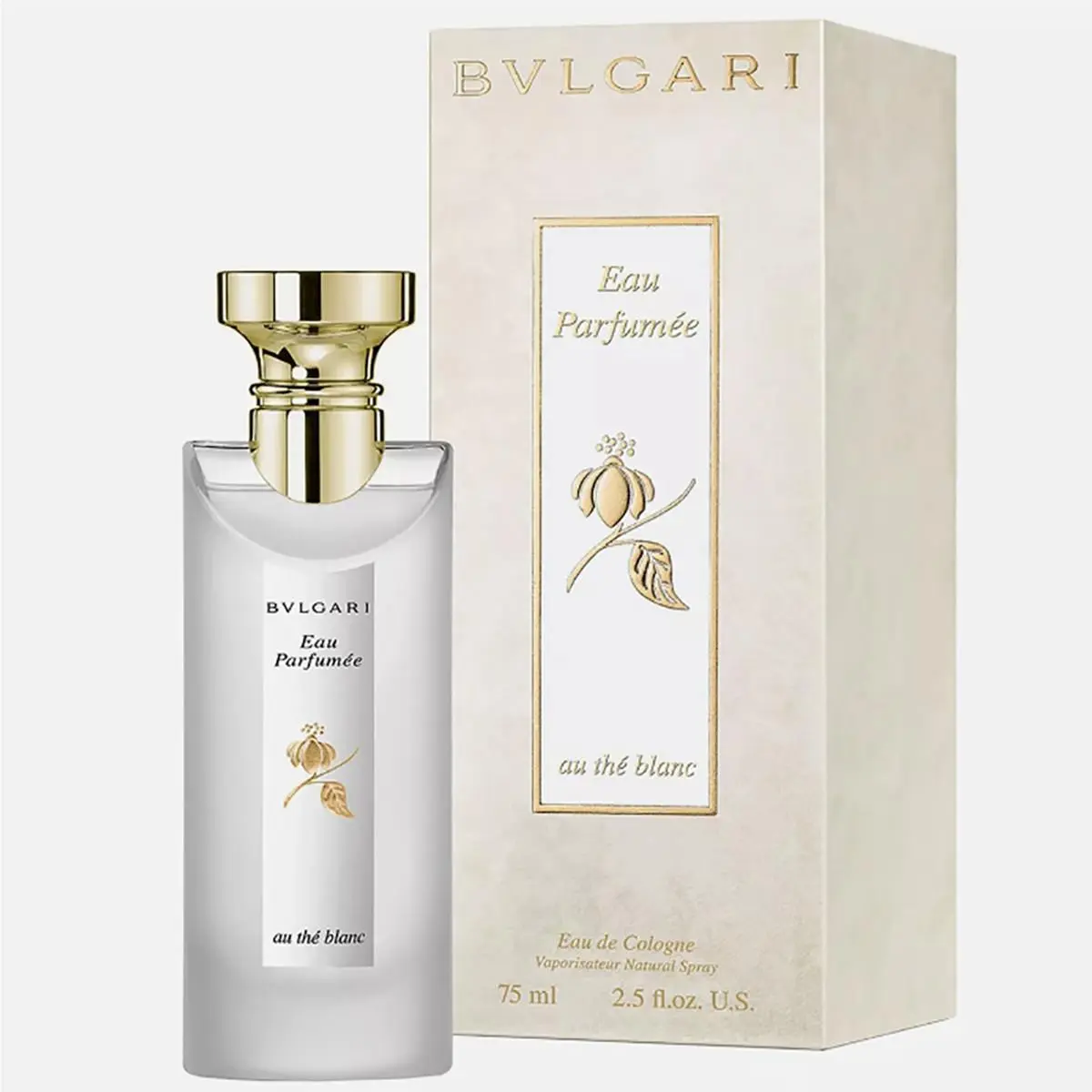 Bvlgari Eau Parfumee Au The Blanc 2.5 oz Eau de Cologne Spray For Unisex