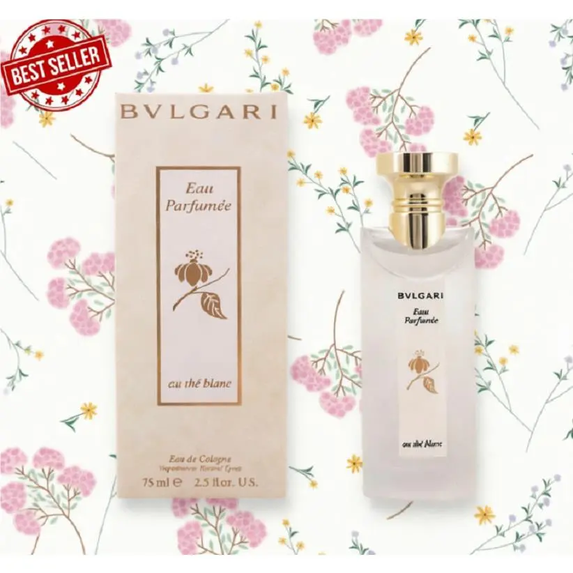 Eau Parfumee Au The Blanc By Bvlgari 2.5 oz Eau de Cologne Spray For Unisex
