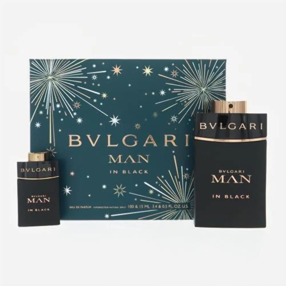 Bvlgari Man in Black By Bvlgari Gift Set 2 Pcs For Men