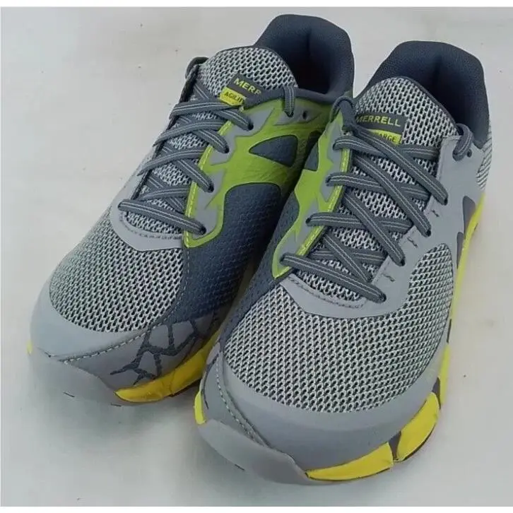Merrell Agility Charge Flex Grey/yellow/green Multiple Sizes