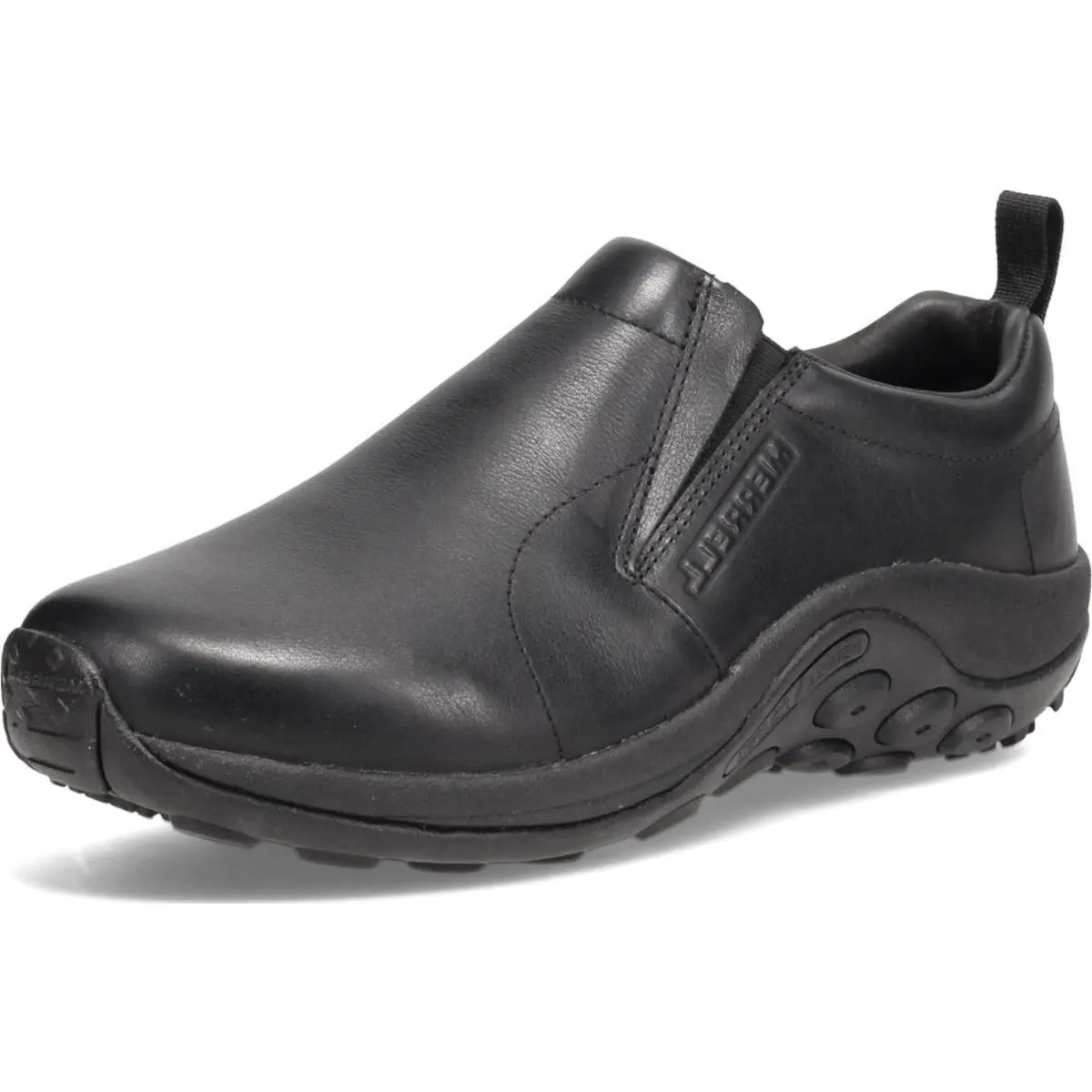 Merrell Men`s Jungle Moc Leather 2 Closed Toe Moccasins Midnight Size Options - Midnight