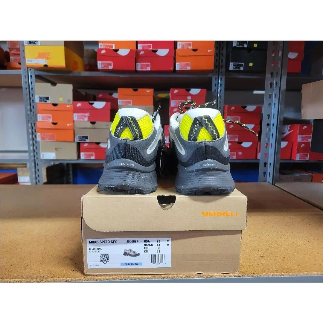 Merrell shoes - Merell Moab Speed GTX - Merell Moab Speed GTX - J066897 - Charcoal 9